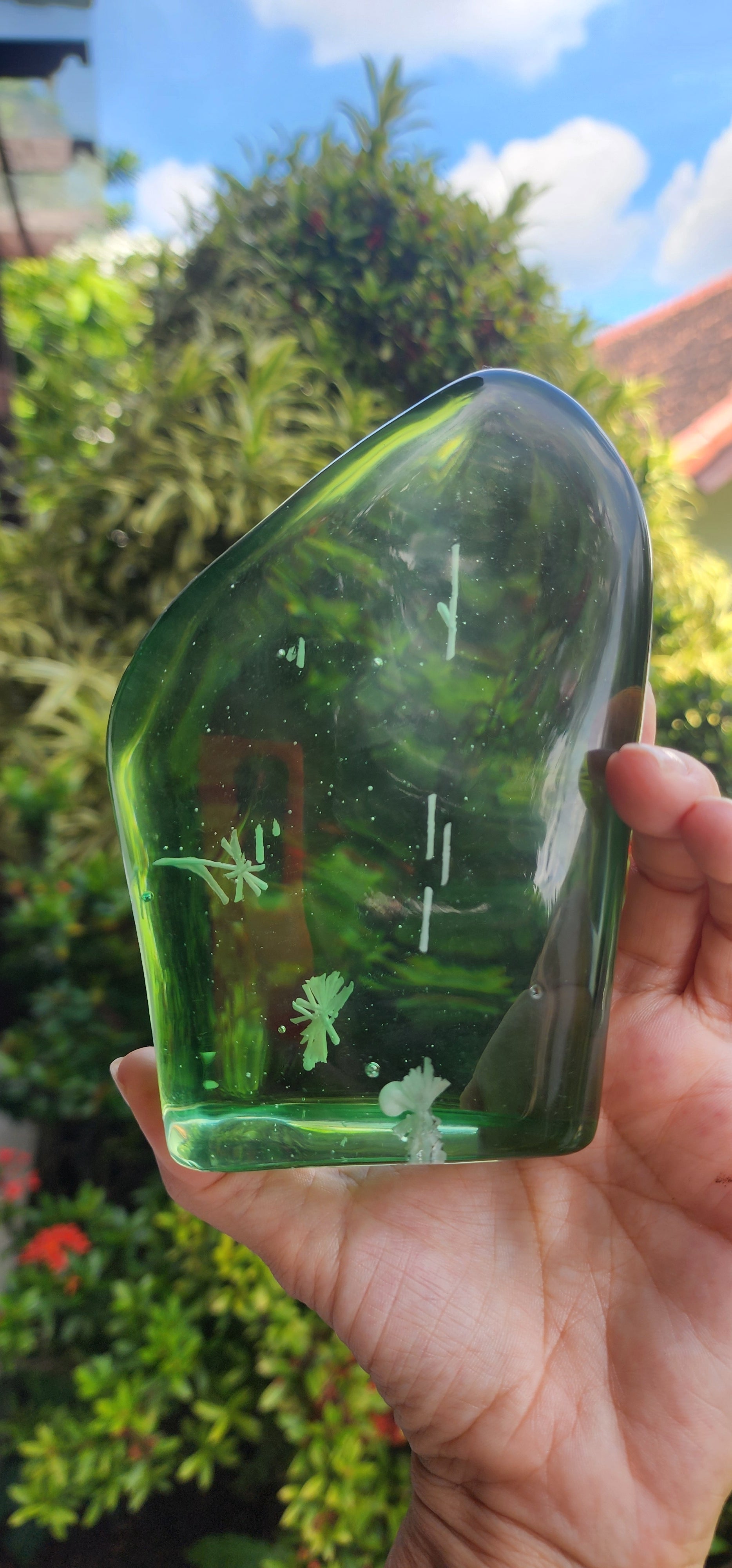 Ancient Wisdom Crystalize Codes Polished Green Andara