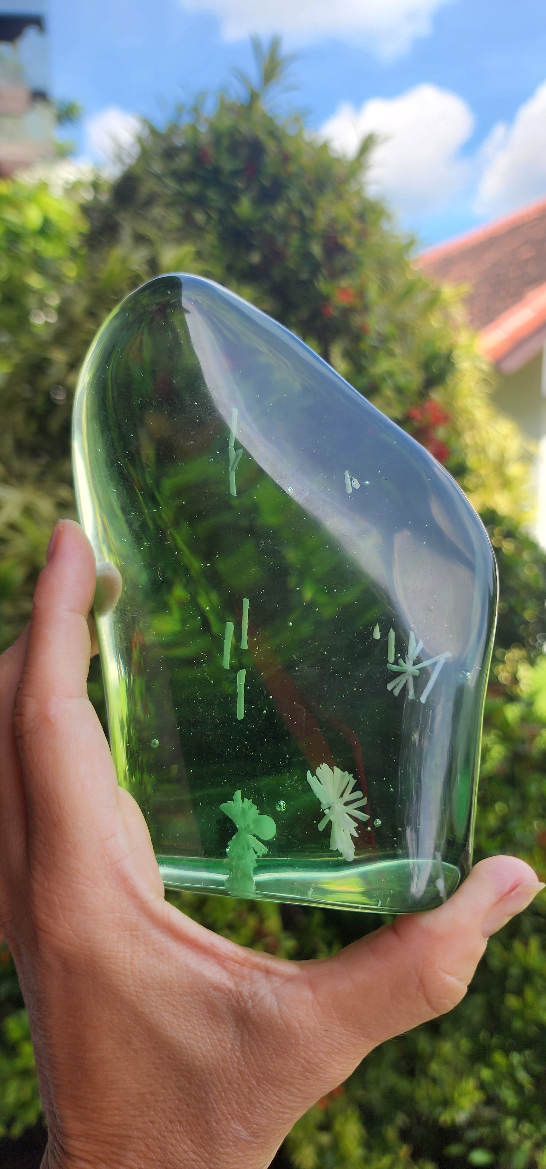 Ancient Wisdom Crystalize Codes Polished Green Andara