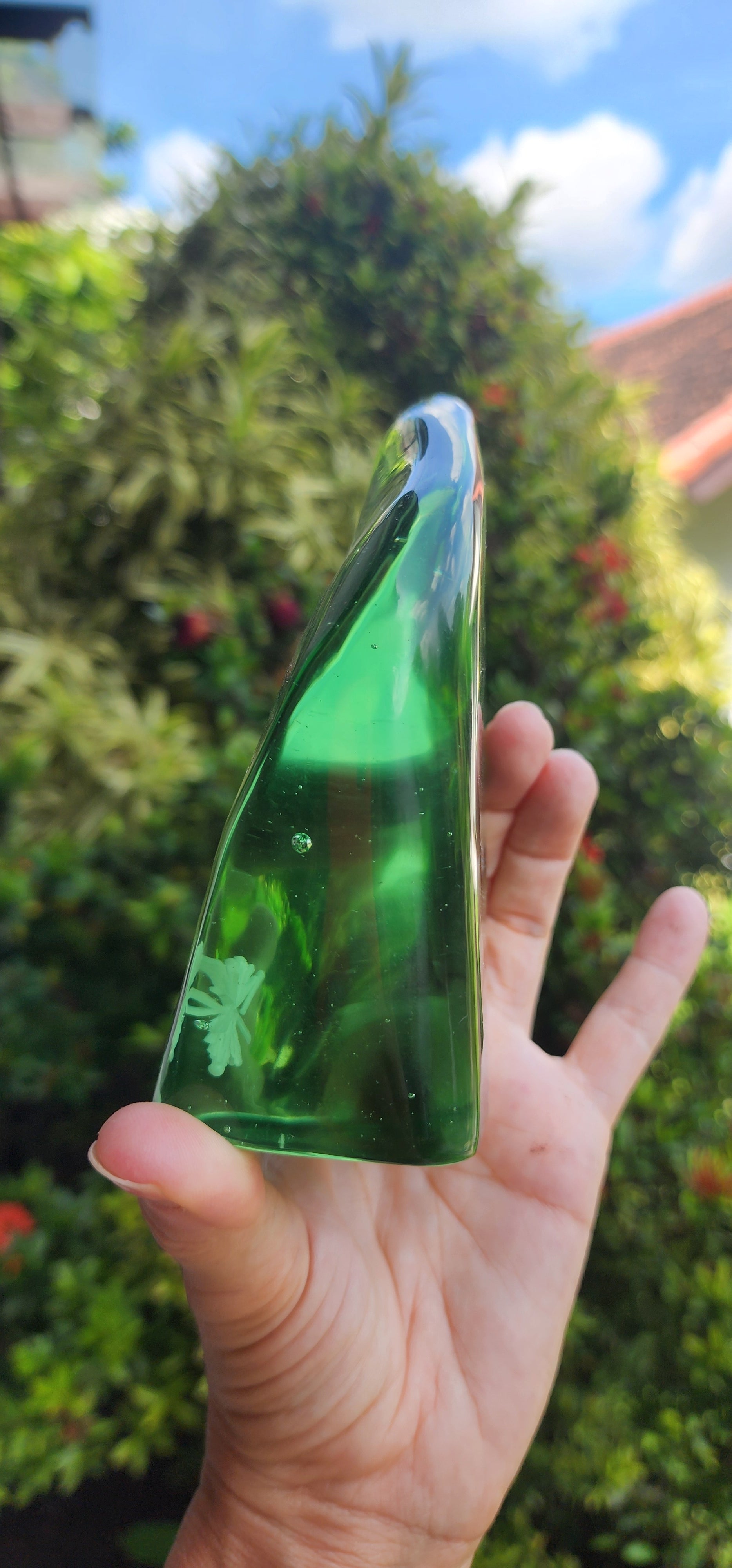 Ancient Wisdom Crystalize Codes Polished Green Andara