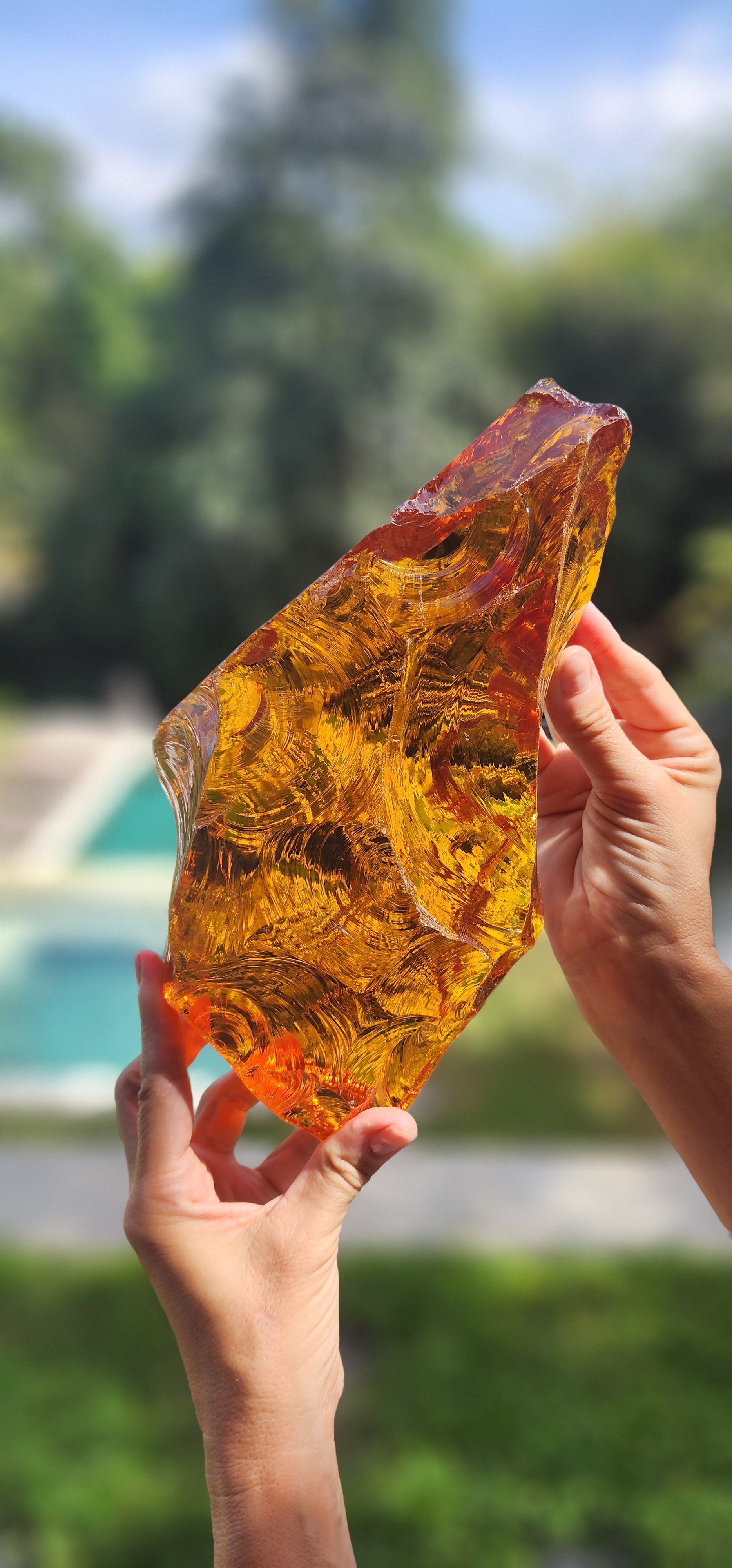 Sacral Light Gold/Orange Altar Andara