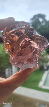 Rose Amethyst Grounding Andara