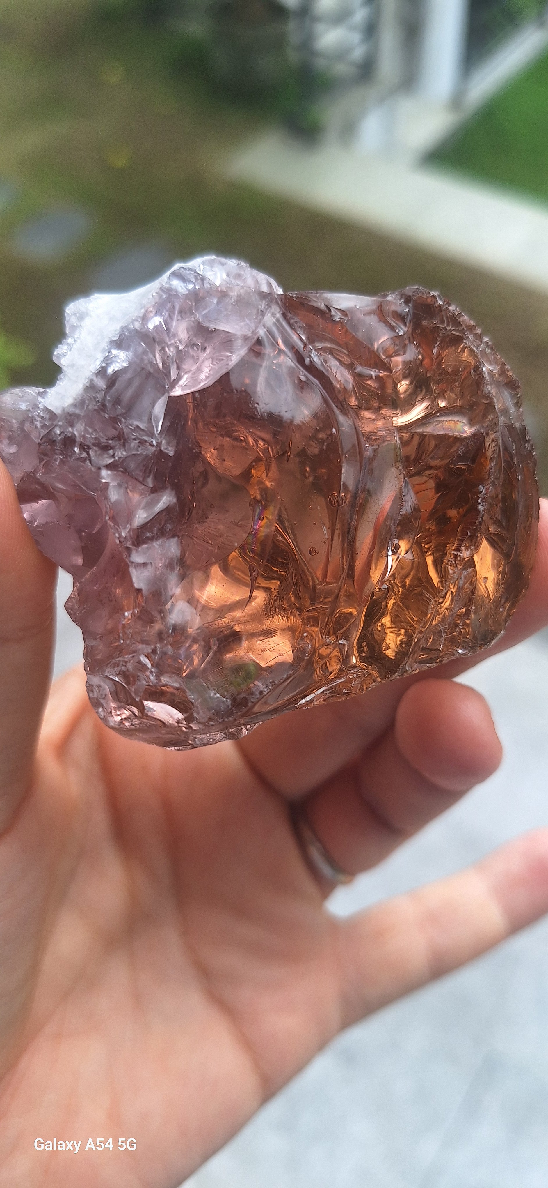 Rose Amethyst Grounding Andara