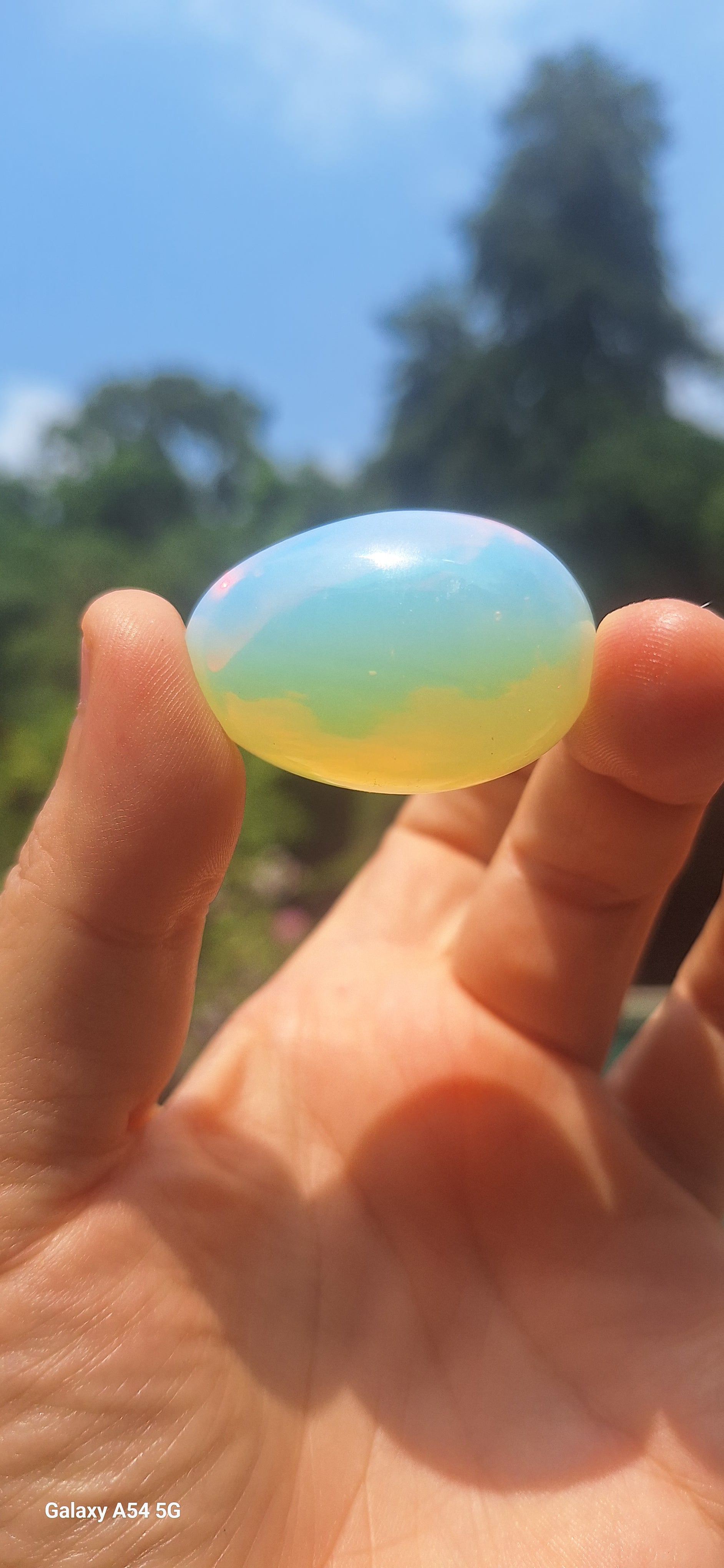 Milky Blue Creative Flow Andara Egg