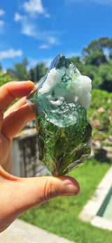 Turquoise Holographic Cloud Andara