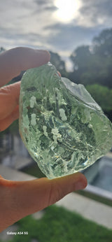 Light Green Snowflake Clarity Andara