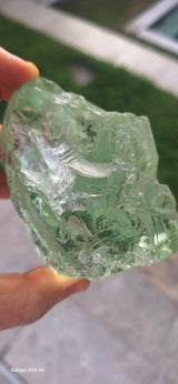 Light Green Snowflake Clarity Andara