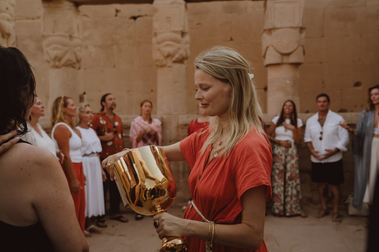 I am honored to share this sacred journey of remembering with you — through the temples and whispers of waters of Mother Nile.