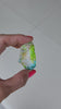 Rare Rainbow Green Turqois Clear Yellow Andara Altar Piece