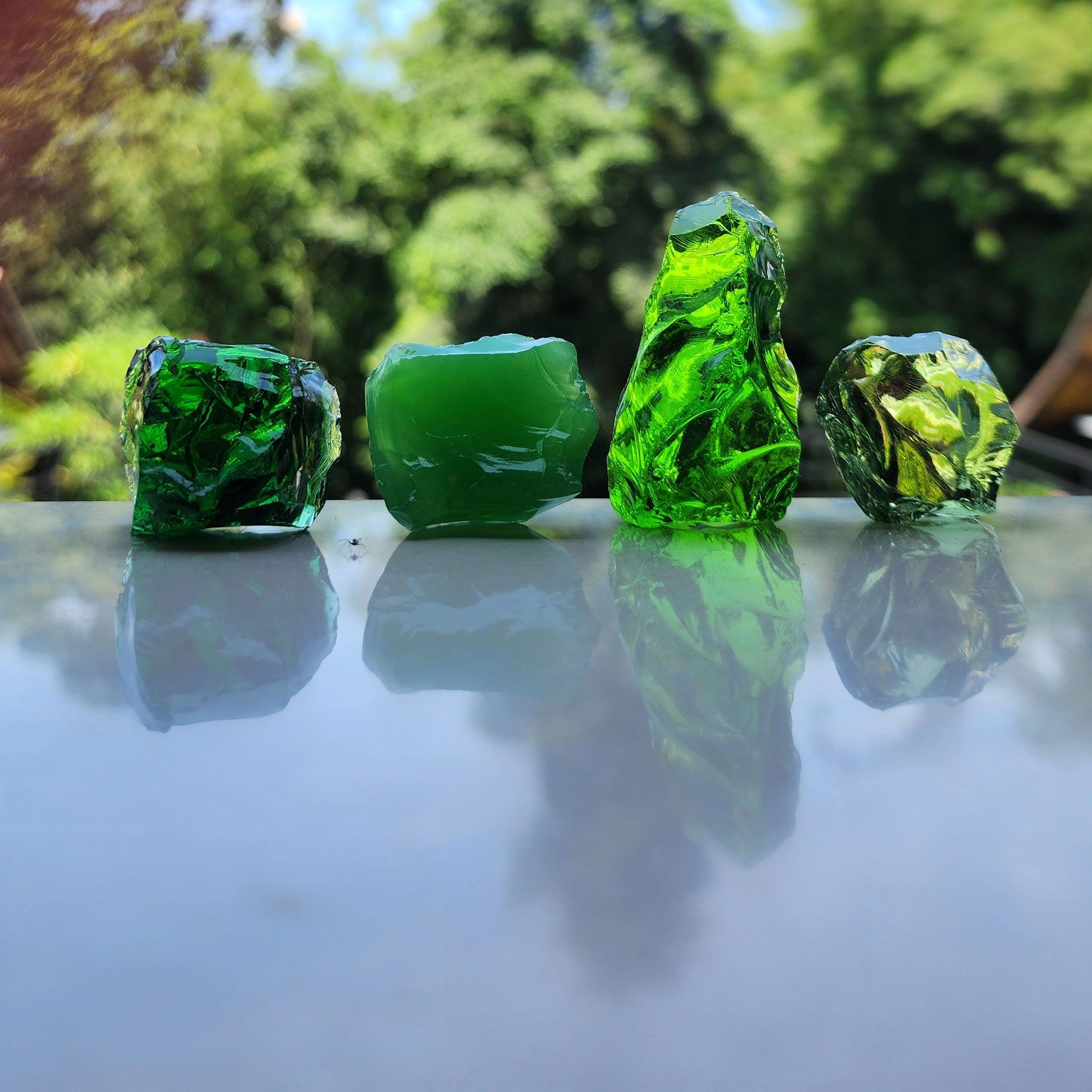 Spiritual Reconnection with Healing Green Andara Crystal - Andara Temple